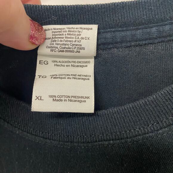 Gildan T Shirt Insane Clown Double Sided XL Black Vintage - Picture 7 of 8